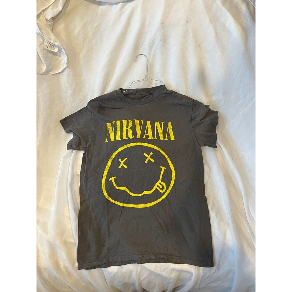Nirvana Smiley T-Shirt, Men's S